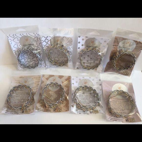 REPURPOSE bracelets- Silver on Silver - Picture 3 of 4